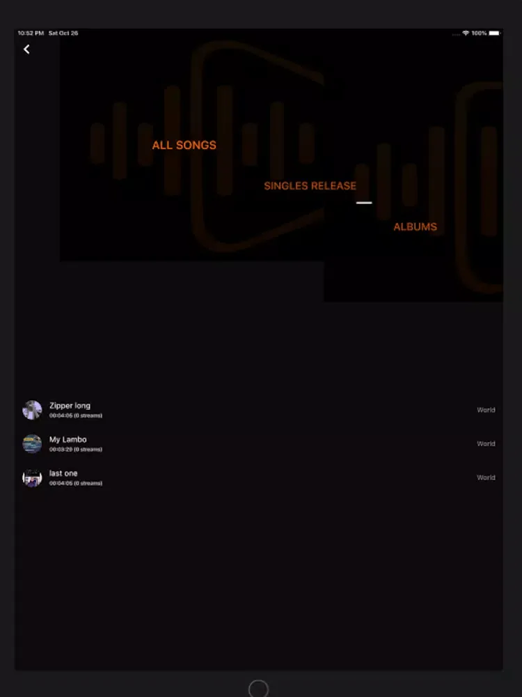 Vibespot for Artist iPad  スクリーンショット