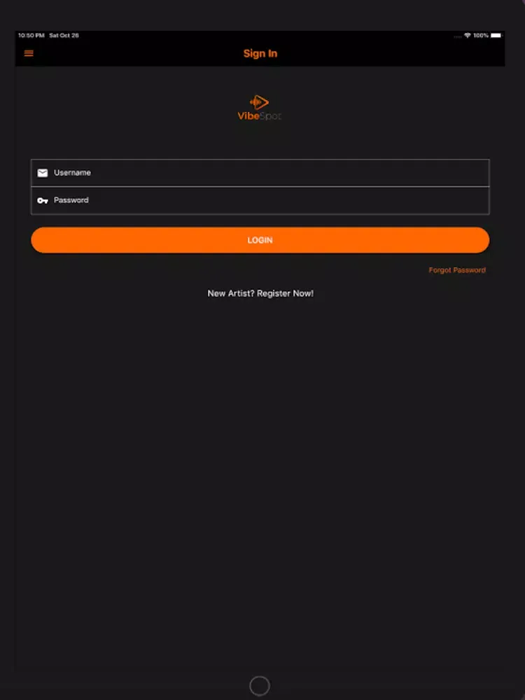 Vibespot for Artist iPad  スクリーンショット