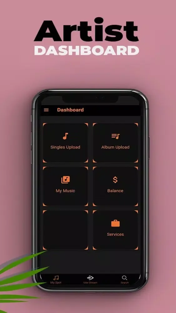 Vibespot for Artist スクリーンショット