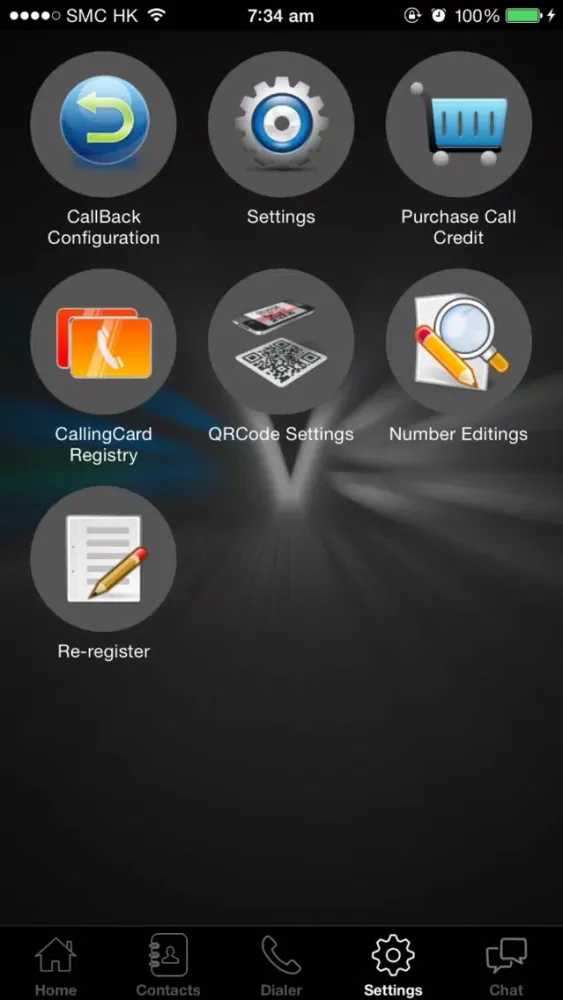 VPhone سکرین شاٹس