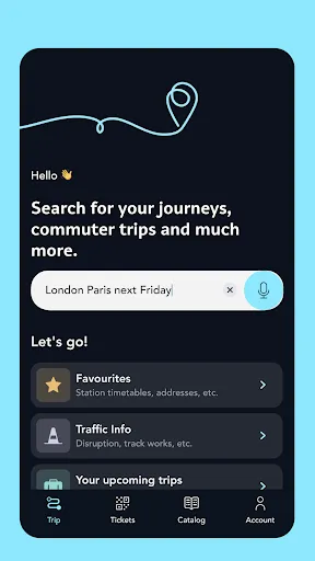 SNCF Connect: Trains & trips Screenshots