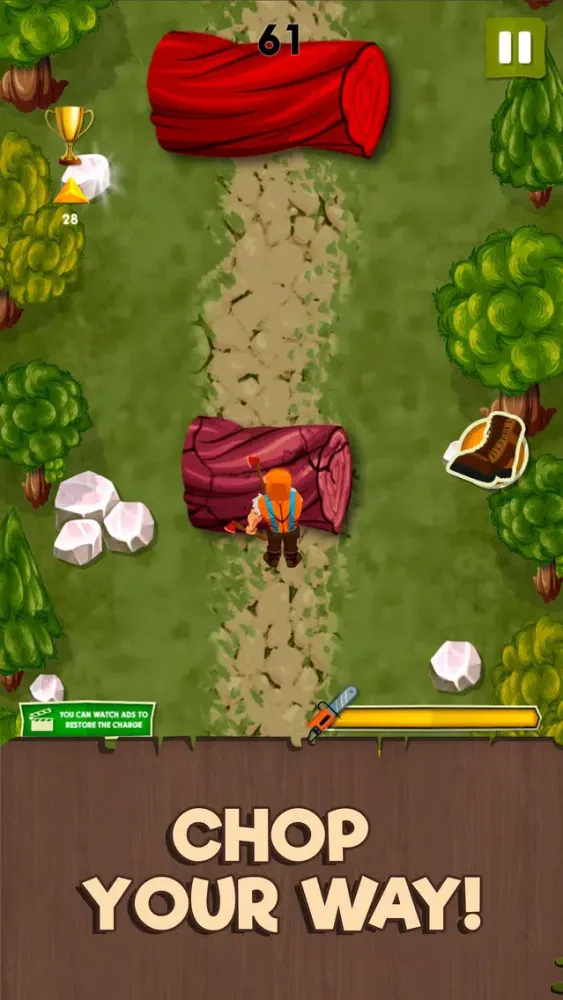 Capturas de pantalla de Crazy Tree Chopper