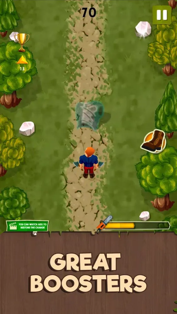 Capturas de pantalla de Crazy Tree Chopper