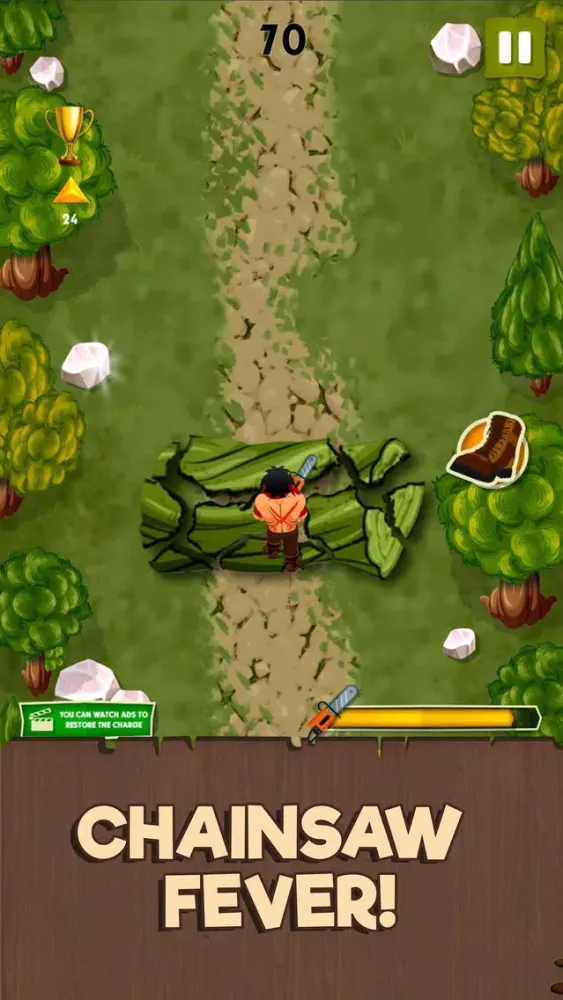 Capturas de pantalla de Crazy Tree Chopper