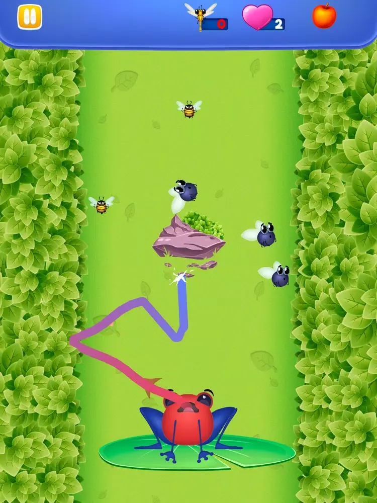 Frog Sticky Challenge iPad 应用截图