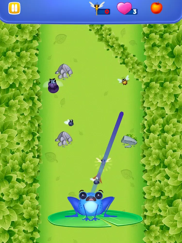 Frog Sticky Challenge iPad 应用截图