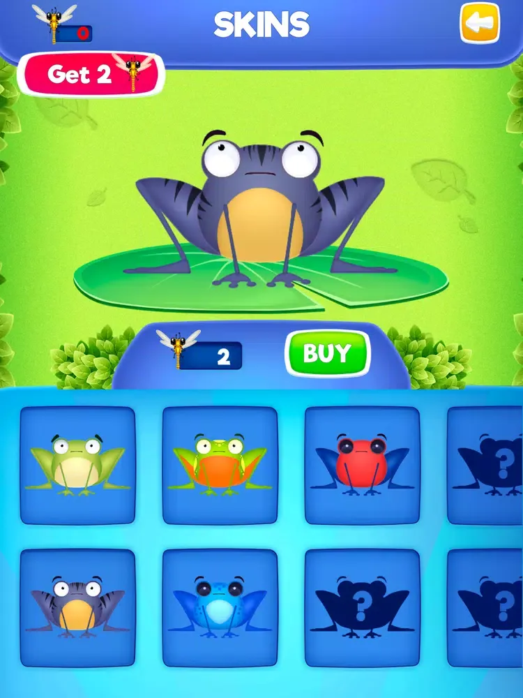 Frog Sticky Challenge iPad 应用截图