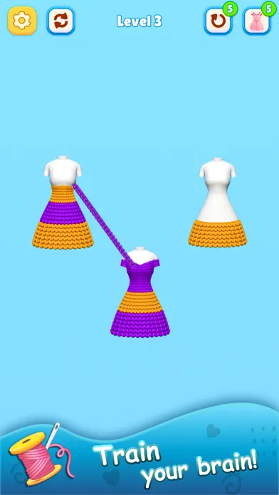 Knitting Puzzle - Color Sort 스크린샷