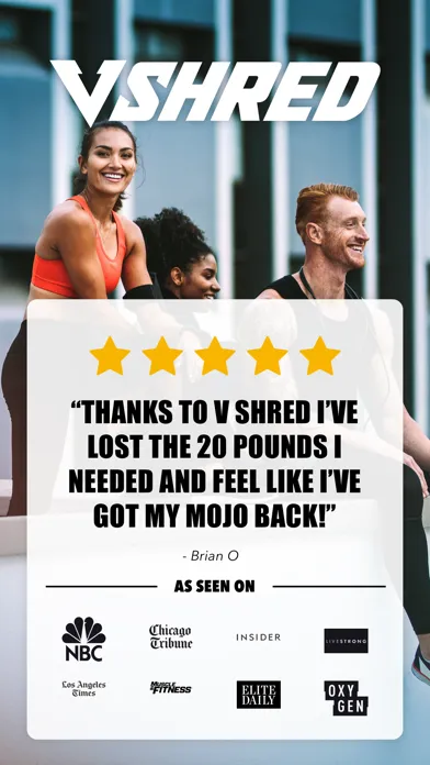 تصاویر V Shred: Nutrition & Fitness