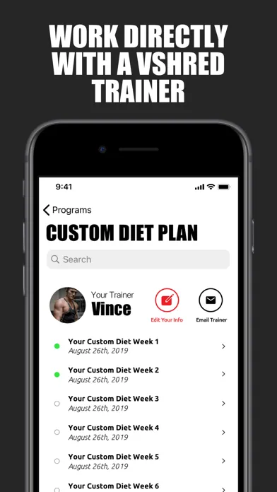 تصاویر V Shred: Nutrition & Fitness