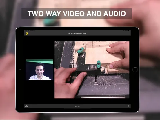 Schunk Remote Support iPad  Screenshots