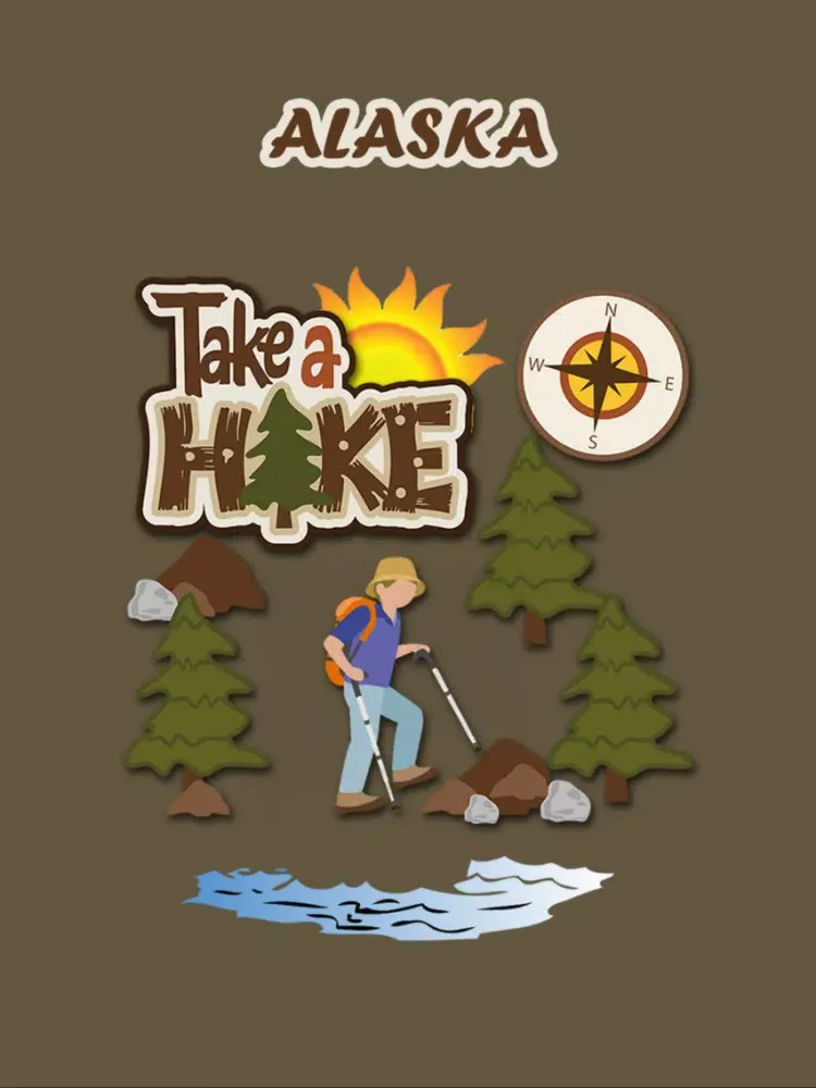 Alaska Hiking Trails iPad  Screenshots