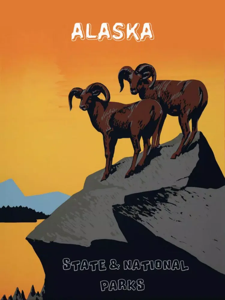 Capturas de tela do Alaska Parks National & State iPad 