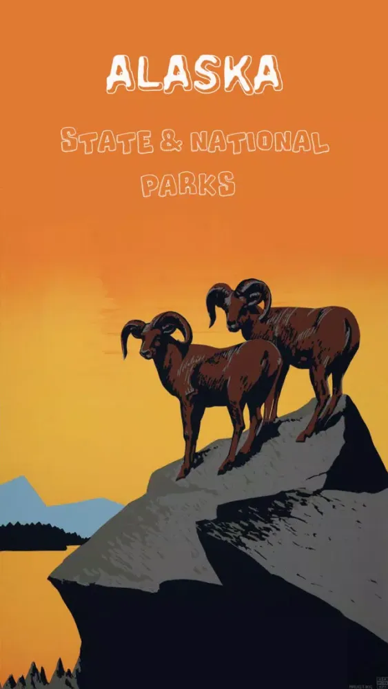 Capturas de tela do Alaska Parks National & State