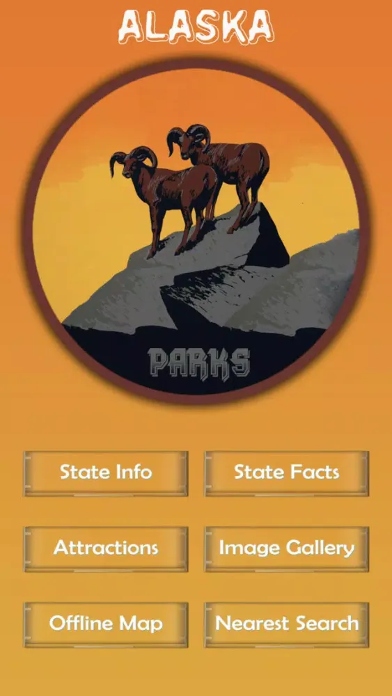 Capturas de tela do Alaska Parks National & State