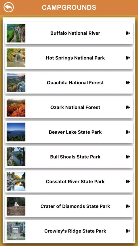 Arkansas National Parks應用截圖