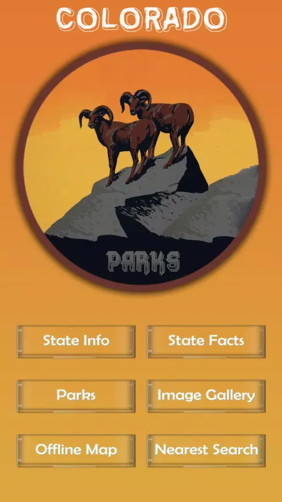 Tangkapan layar Colorado National Parks