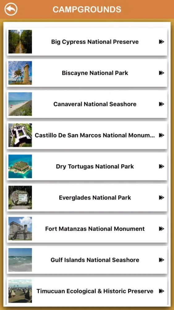 Florida National Parks应用截图