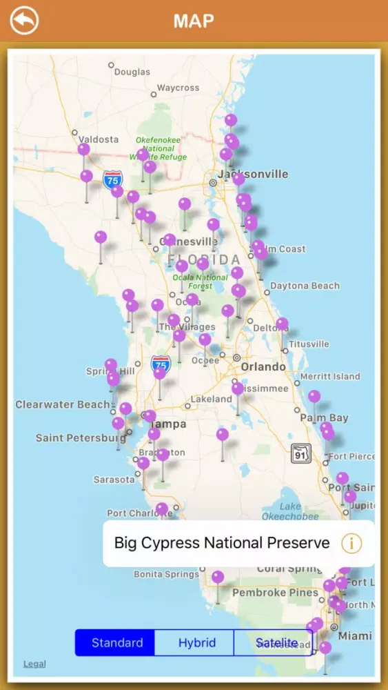 Florida National Parks应用截图