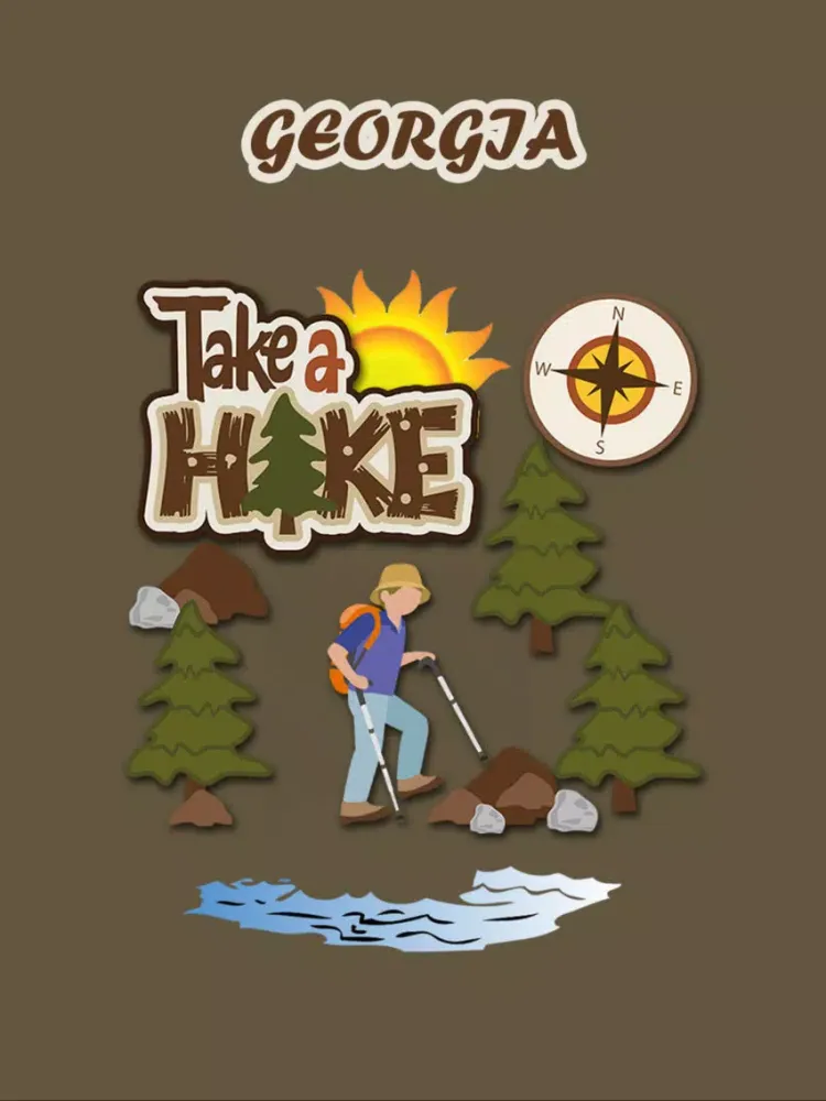Georgia Hiking Trails iPad  Ekran Görüntüleri