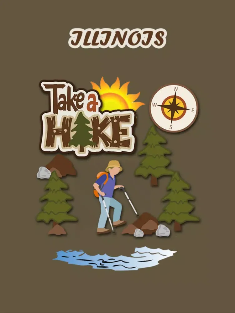 Screenshot di Illinois Hiking Trails iPad 