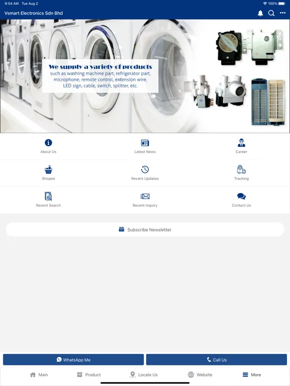 Vsmart Electronics Sdn Bhd iPad  سکرین شاٹس