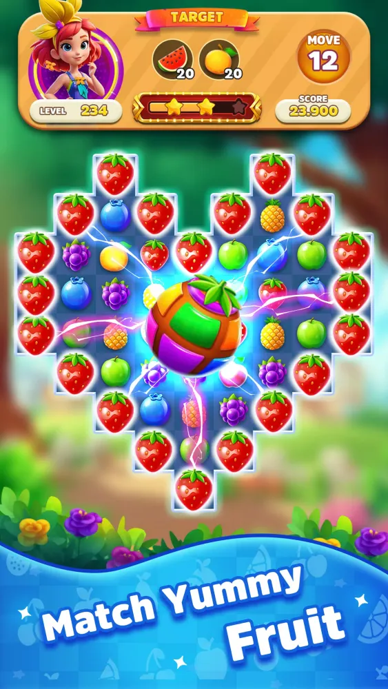 Fruity Crush سکرین شاٹس