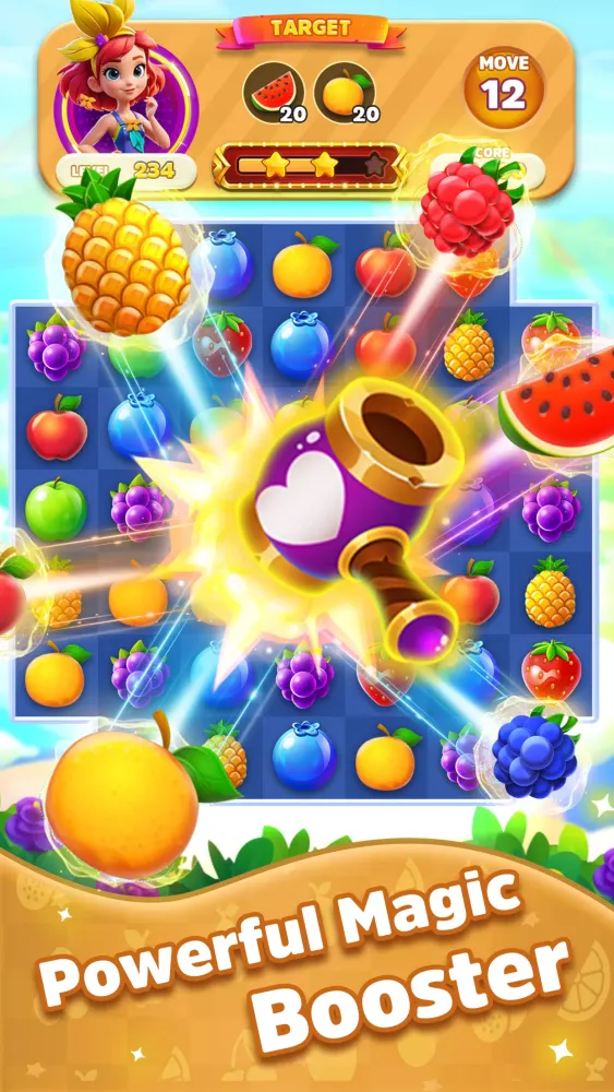Fruity Crush سکرین شاٹس