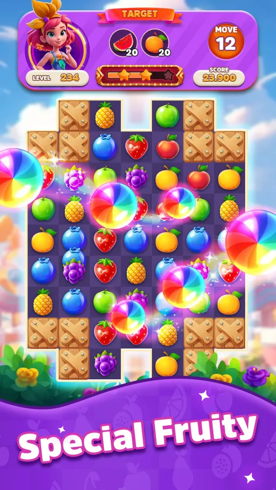 Fruity Crush سکرین شاٹس