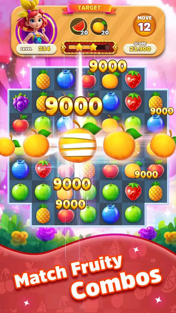 Fruity Crush سکرین شاٹس