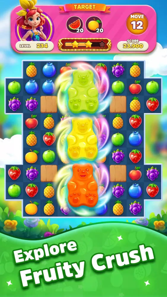 Fruity Crush سکرین شاٹس