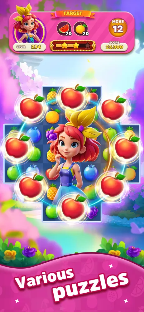 Fruity Crush سکرین شاٹس