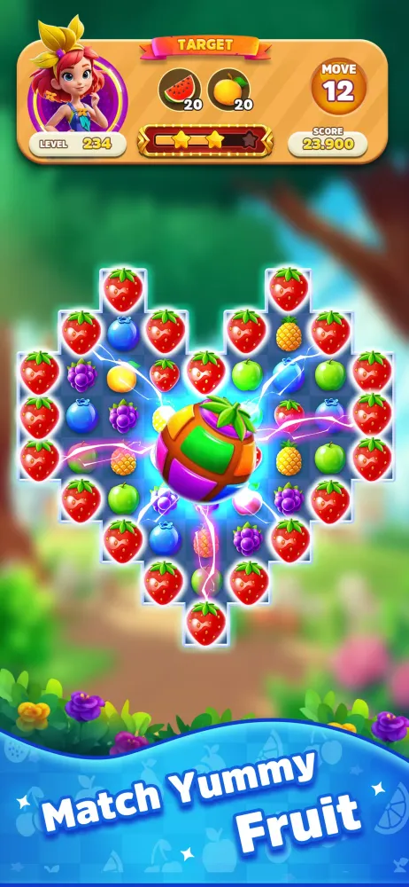 Fruity Crush سکرین شاٹس