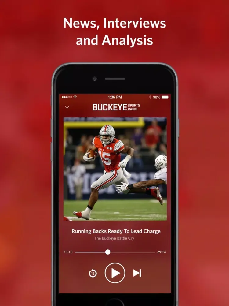 Buckeye Sports Radio iPad  Ekran Görüntüleri