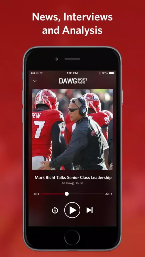 Tangkapan skrin Dawg Sports Radio