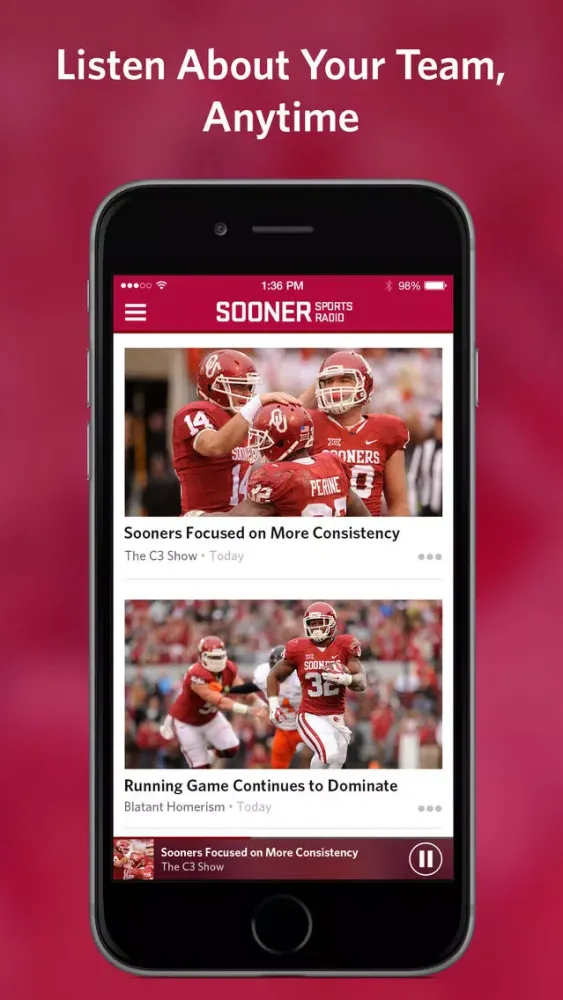 Sooner Sports Radio Screenshots