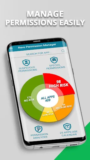 Revo App Permission Manager Screenshots
