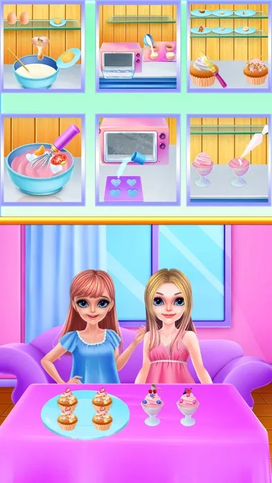 Cooking Cosmetic Box Cake 스크린샷