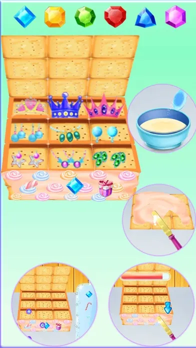 Cooking Cosmetic Box Cake 스크린샷