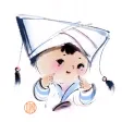 China Doll Stickers