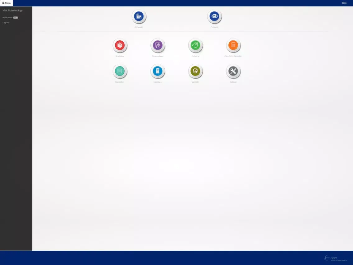 تصاویر VSY Biotechnology iPad 