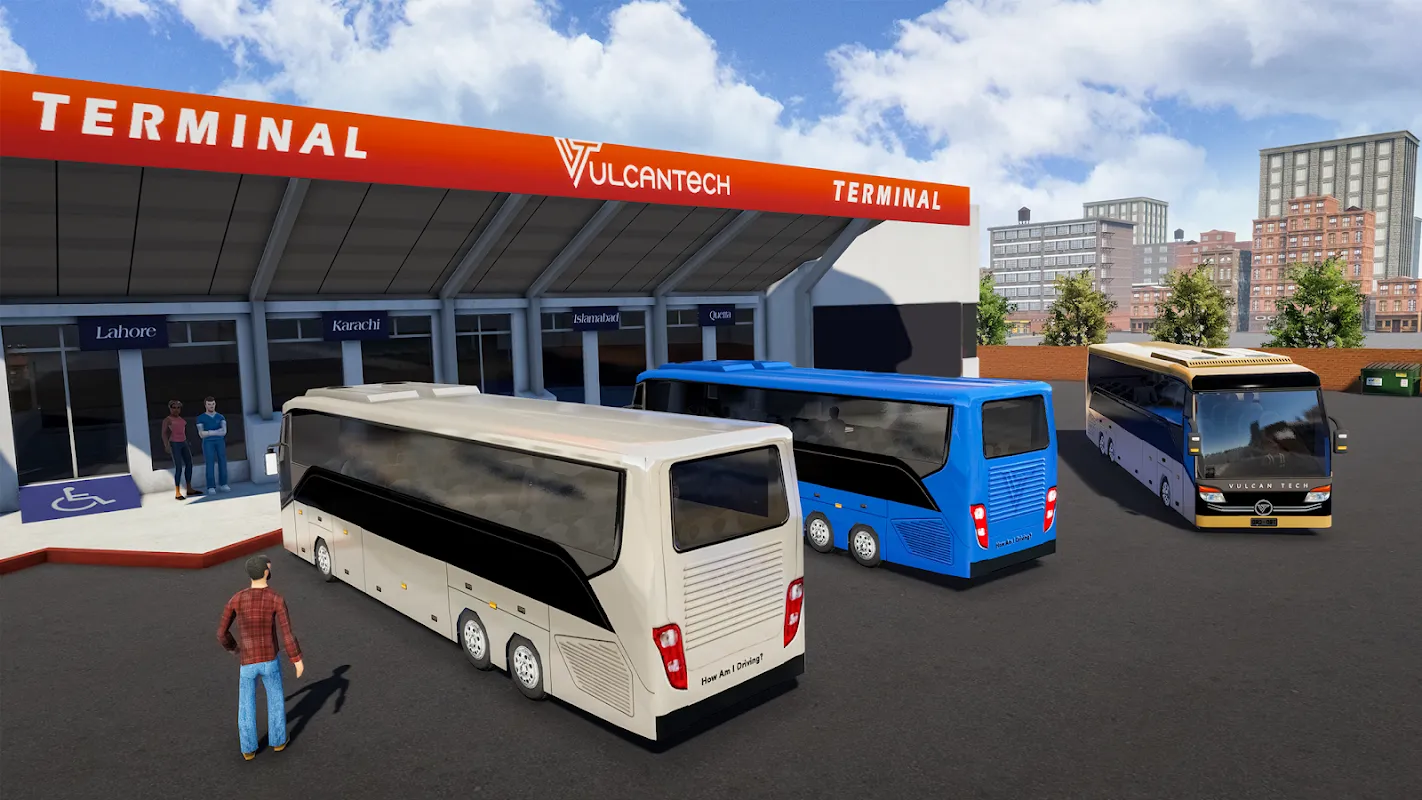 Capturas de pantalla de Bus Driving 3D- Bus Game
