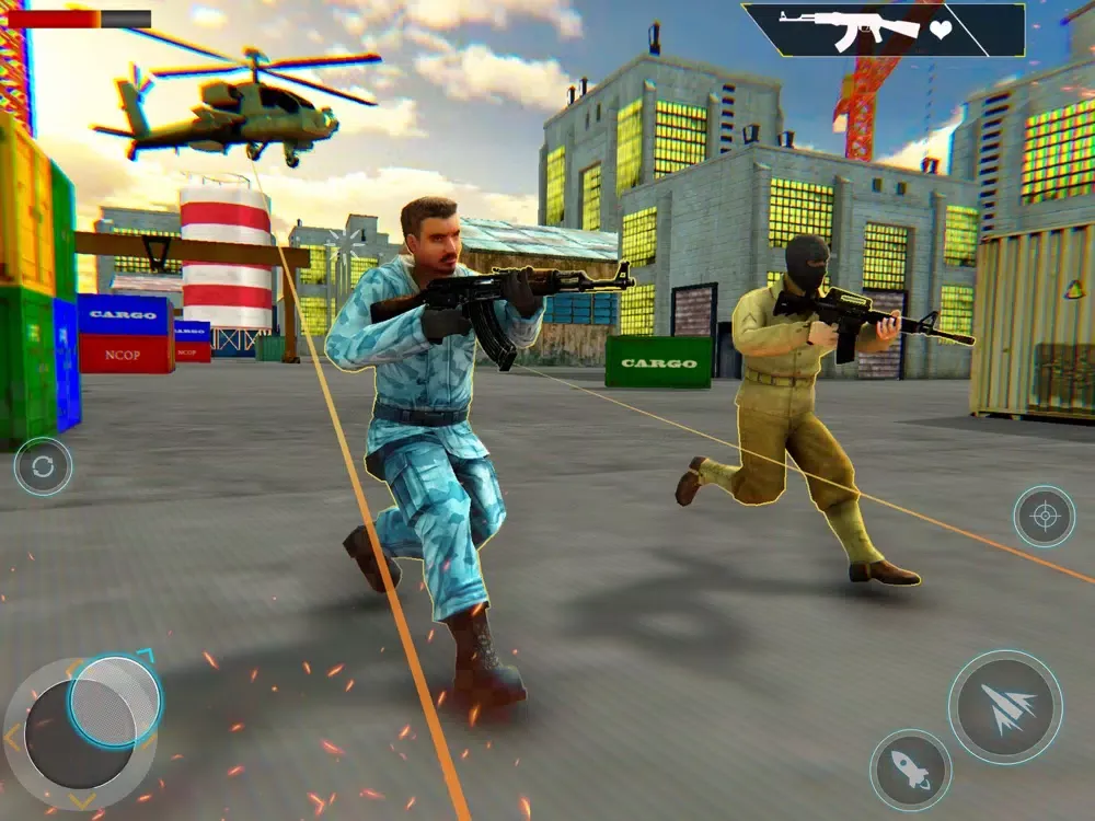 Screenshot di Heli Sniper Air force Shooter iPad 