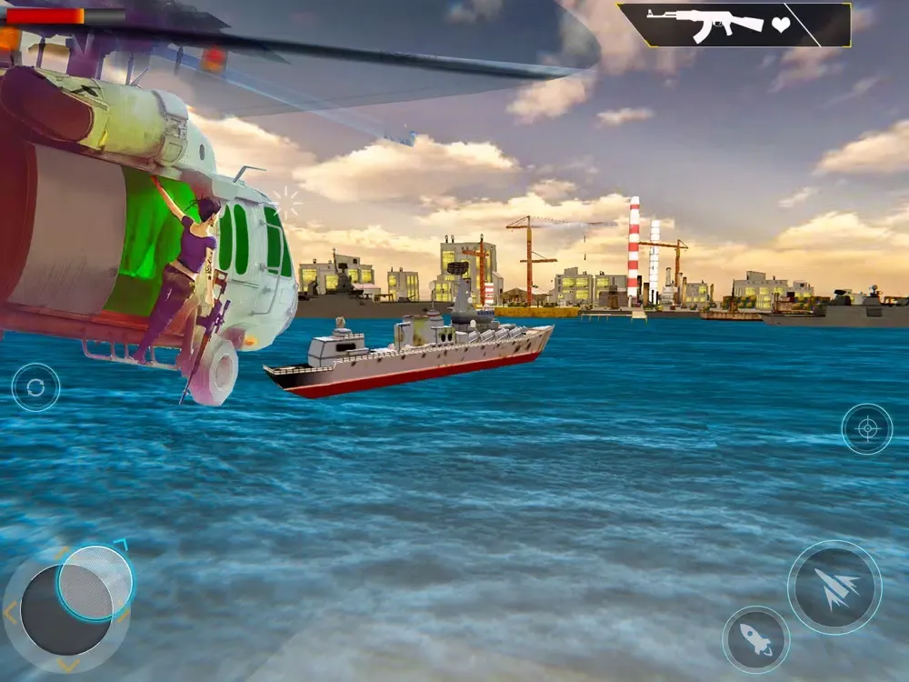 Screenshot di Heli Sniper Air force Shooter iPad 