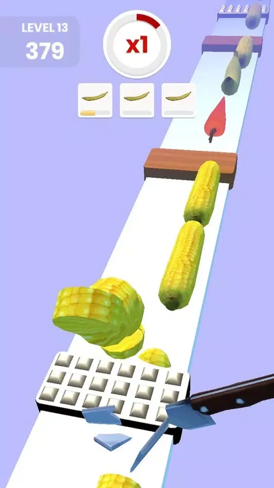 Capturas de tela do Knife slice