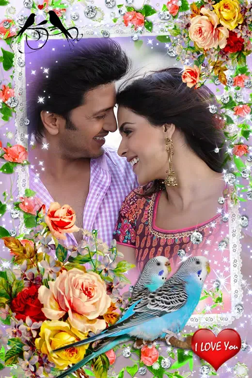 Love Bird Photo Frames Screenshots