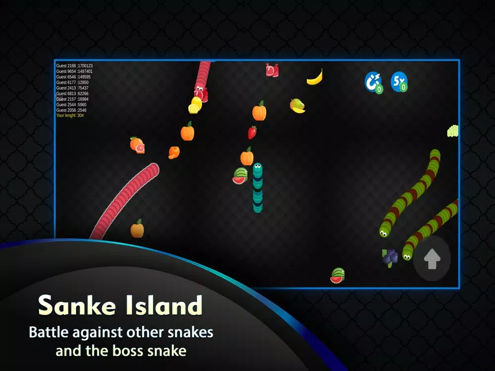 Screenshot di Snake Island Game : Eating 3D iPad 