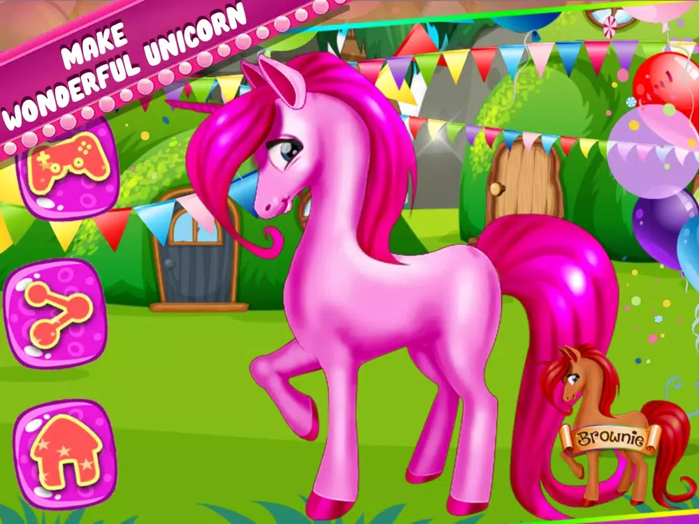 Capturas de pantalla de Unicorn Makeup iPad 