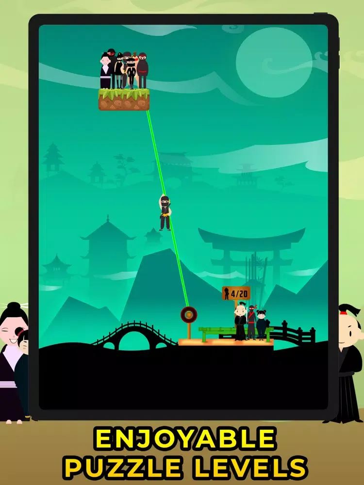 Zipline Ninja iPad  স্ক্রিনশট