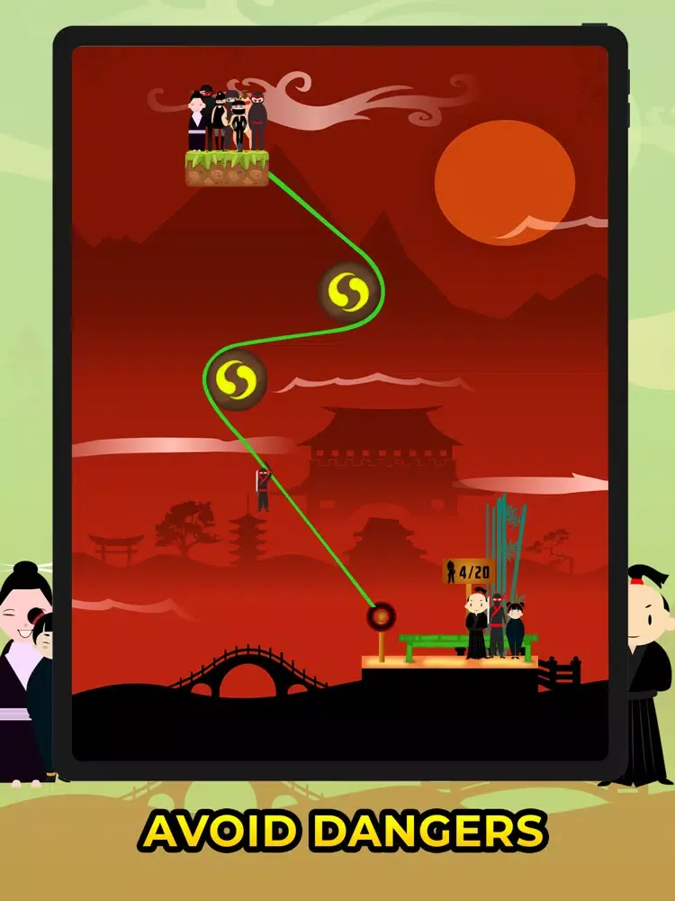 Zipline Ninja iPad  স্ক্রিনশট